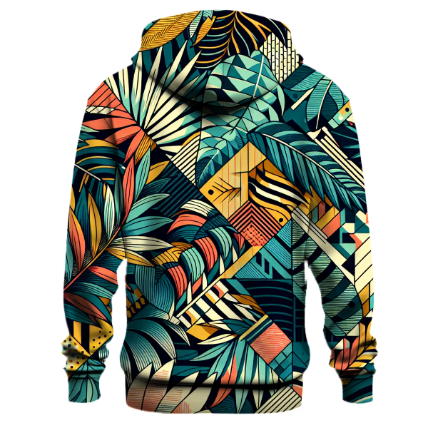 Retro Graphic Jungle Hoodie