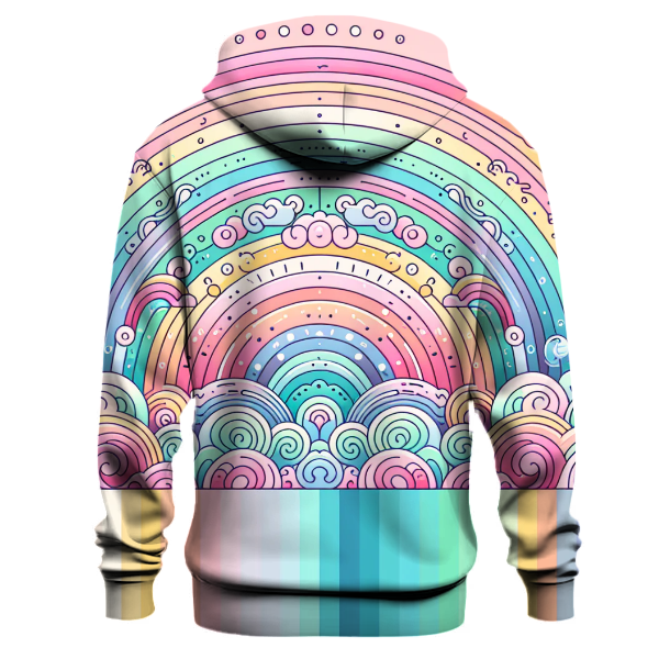 Rainbow Dream Gradient Design Hoodie