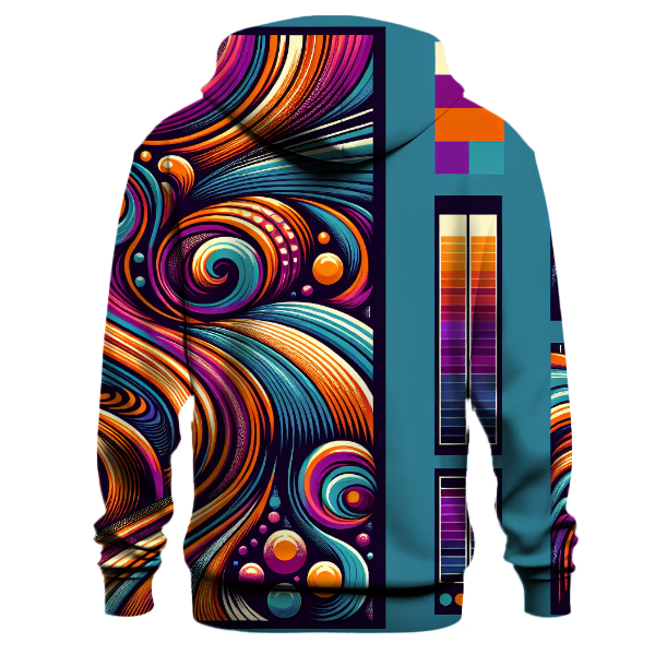Retro 70s Groove Hoodie
