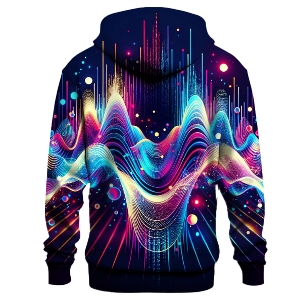 Retro Electric Beats Hoodie