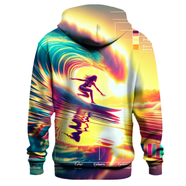 Extreme Surfing Thrill Hoodie