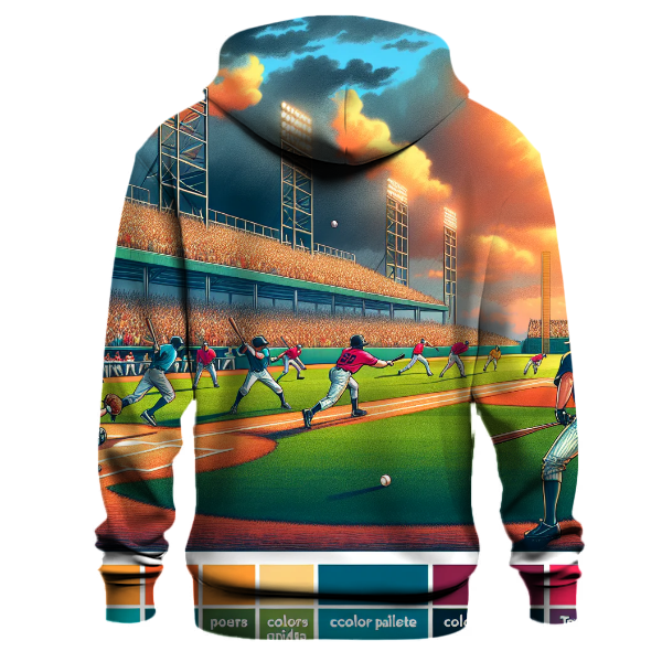 Baseball Batting Style Hoodie