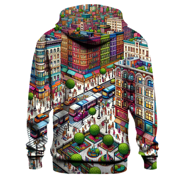 Charming Cityscape Hoodie
