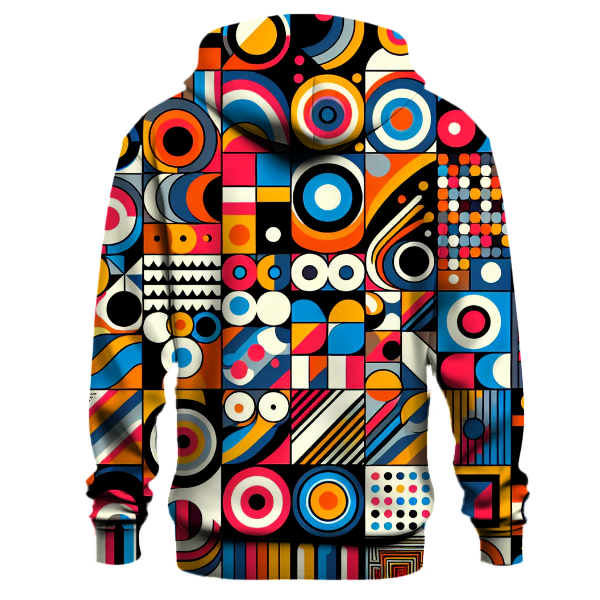 Electric Retro Pop Art Hoodie