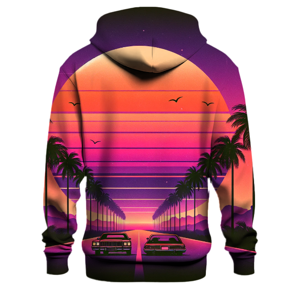 Electric Sunset Highway Hoodie