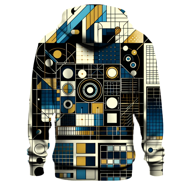 Modern Grid Melody Hoodie