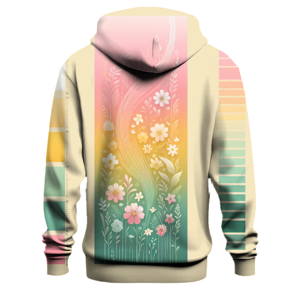 Blossoming Meadow Gradient Hoodie