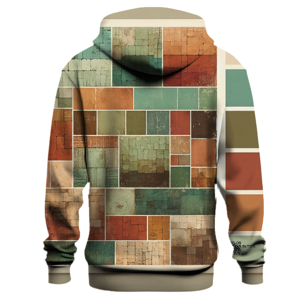 Earthy Patchwork Bliss Hoodie