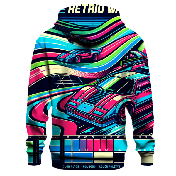Retro Wave Racer Hoodie