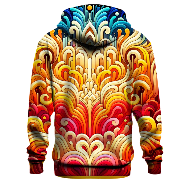 Fiery Sunset Blend Hoodie