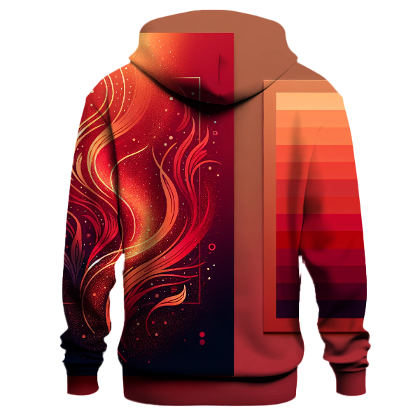 Burning Ember Gradient Hoodie