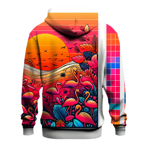 Flamingo Sunset Blend Hoodie