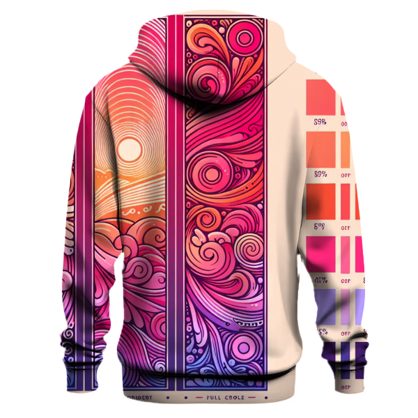 Candy Sunset Swirl Hoodie