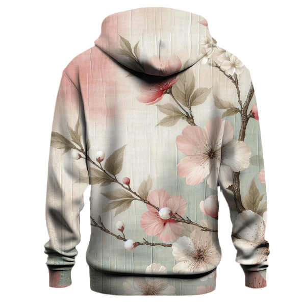 Cherry Blossom Tie-dye Design Hoodie