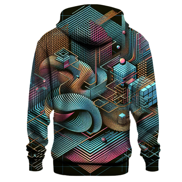 Grid Escape Hoodie