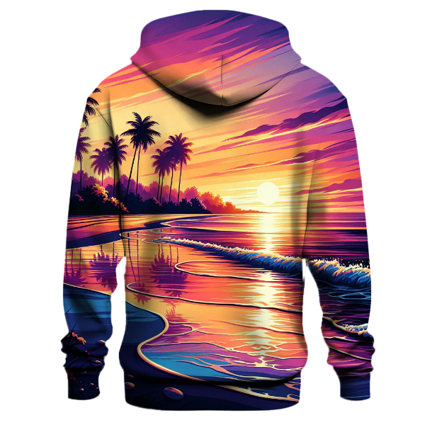 Dreamy Sunset Paradise Hoodie