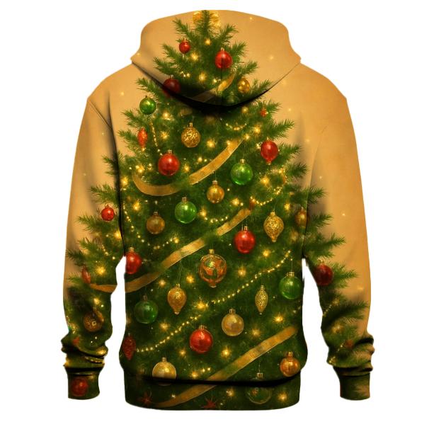 Joyful Christmas Tree Decor Hoodie