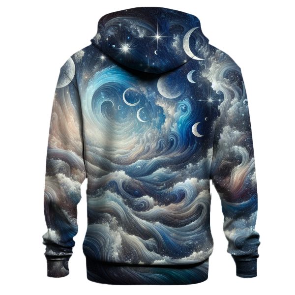 Celestial Wave Patterns Hoodie