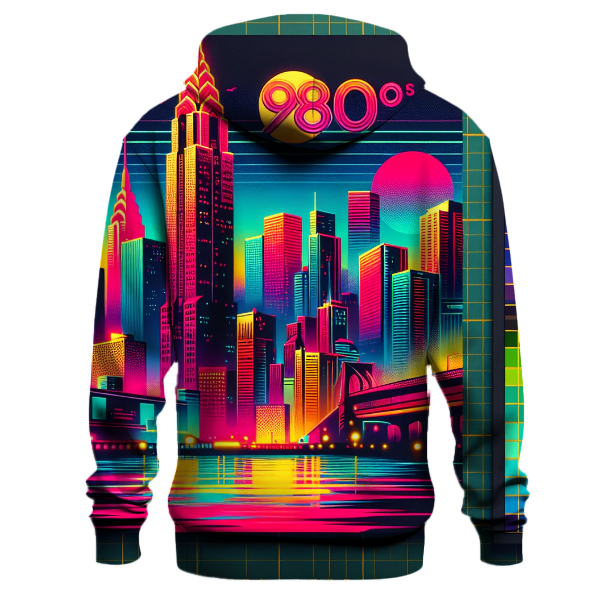 Neon Horizon Hoodie