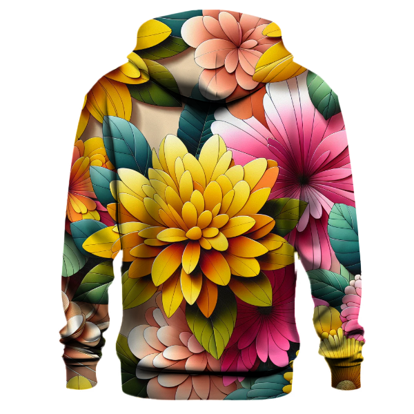 Nostalgic Flower Power Hoodie