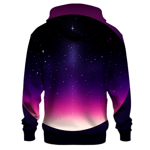 Celestial Starfall Elegance Hoodie