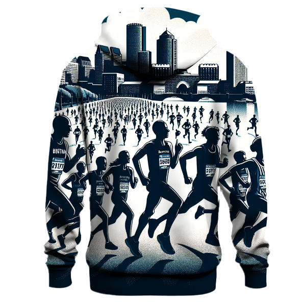Running - Boston Marathon Hoodie