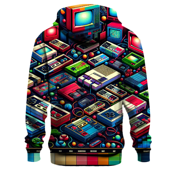 Vintage Game Console Collector Hoodie