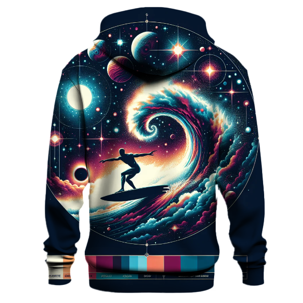 Galactic Surfer Adventure Hoodie