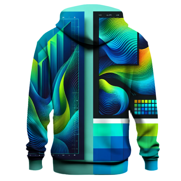 Electric Energy Wave Hoodie