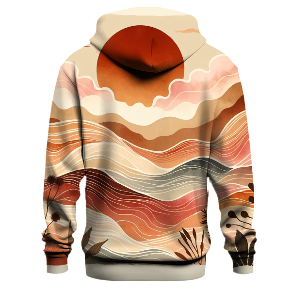 Ethereal Sunset Grove Hoodie