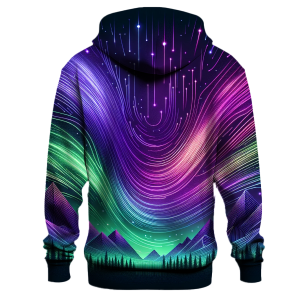 Mystical Aurora Gleam Hoodie
