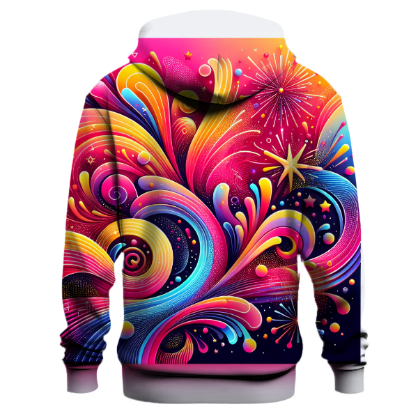 Starburst Festival Lights Hoodie
