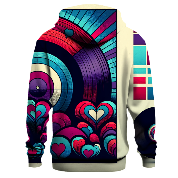 Retro Vinyl Love Hoodie