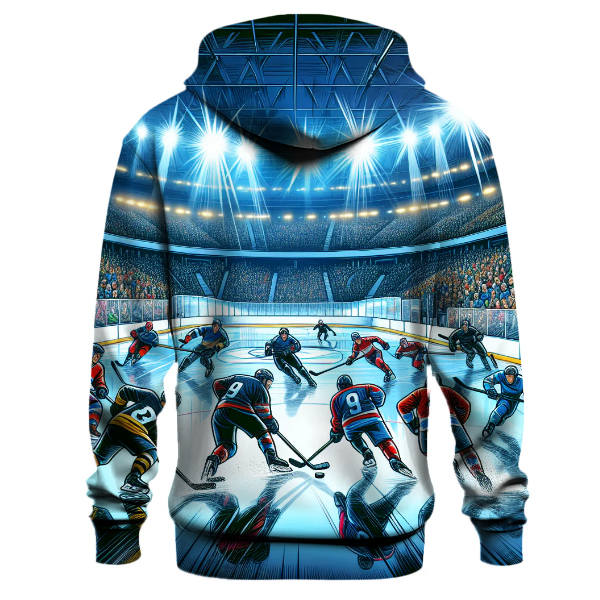 Hockey Ice Charge Hoodie