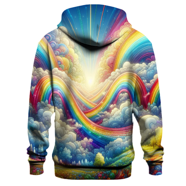 Playful Rainbows Hoodie