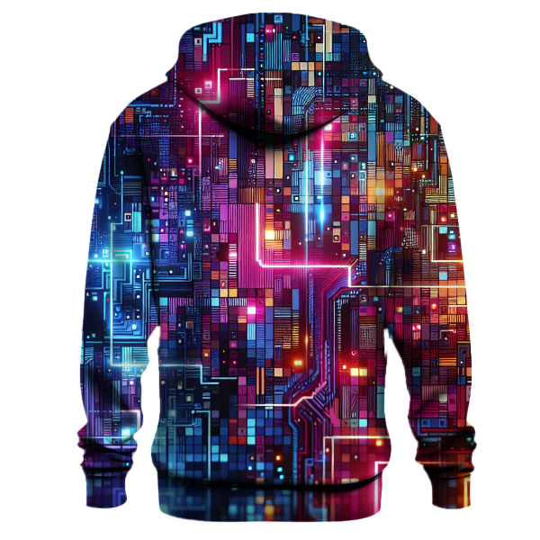 Dazzling Digital Hoodie