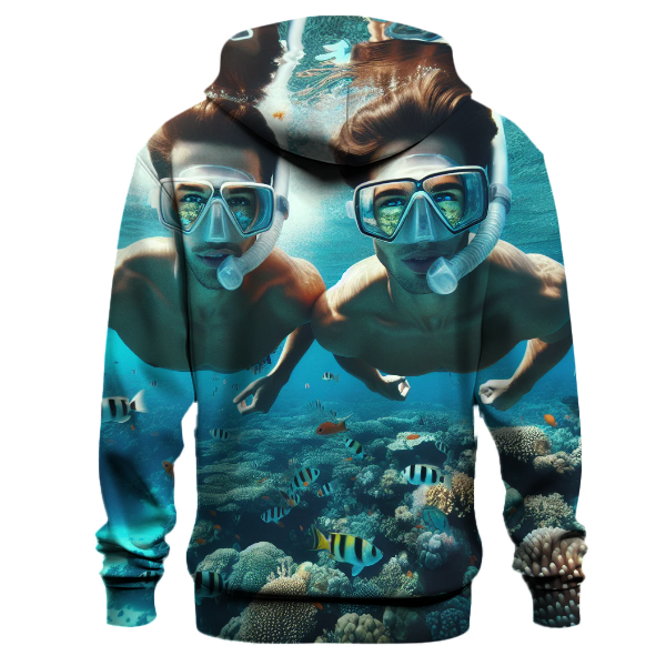 Snorkeling Scene Hoodie