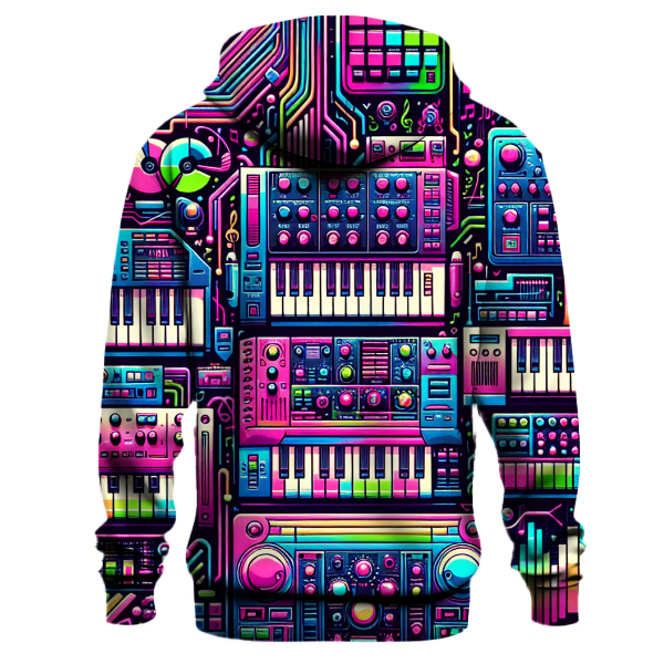 Techno Synthesizer Dreams Hoodie