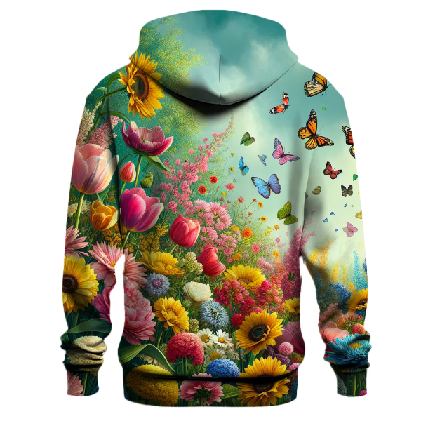 Radiant Flower Explosion Hoodie