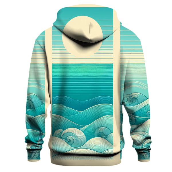 Luminous Lagoon Gradient Hoodie