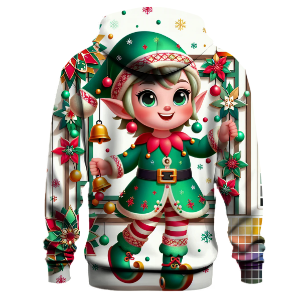 Elf Hat Fun Hoodie