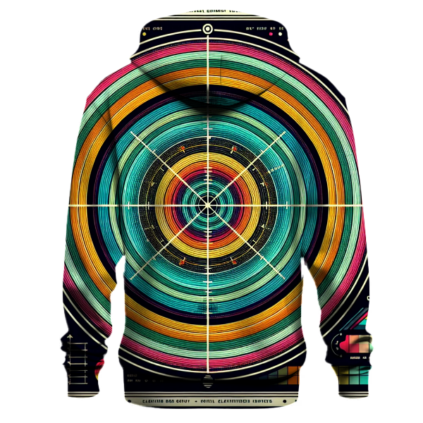 Retro Radar Reflections Hoodie