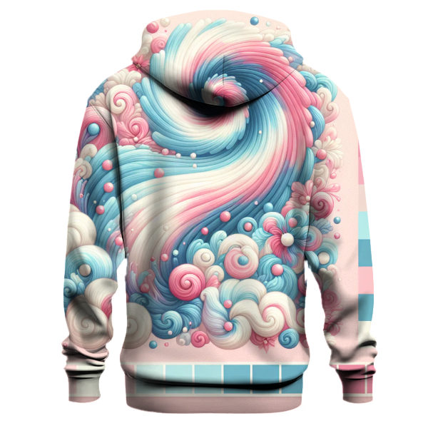 Candy Floss Tie-Dye Design Hoodie