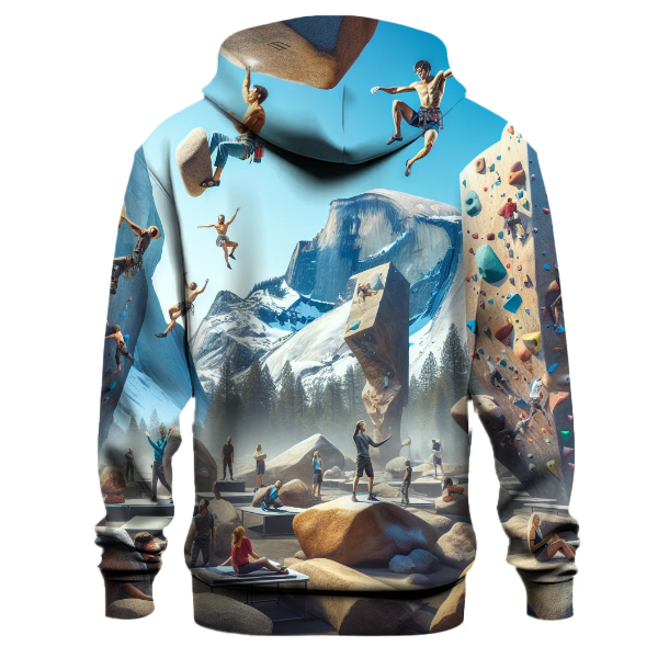 Bouldering - Climb Higher Hoodie
