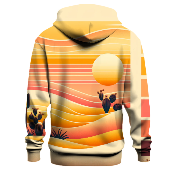 Luminous Desert Sunset Hoodie