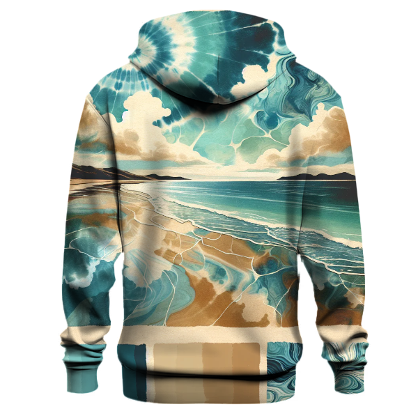 Oceanic Horizon Tie-Dye Hoodie