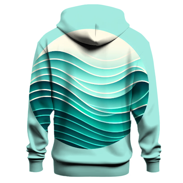 Sea Foam Waves Hoodie