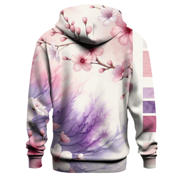 Cherry Blossom Dreams Tie-dye Hoodie