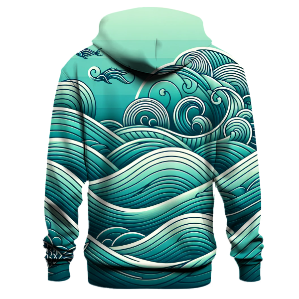 Tropical Lagoon Serenity Hoodie