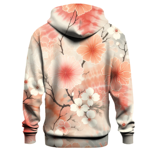 Blush Bloom Tie-Dye Hoodie